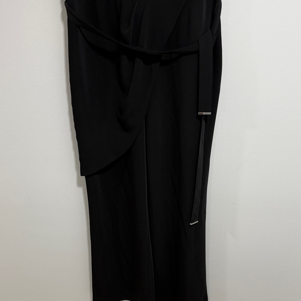 LAUREN Ralph Lauren Black Sleeveless Jumpsuit Size 12 - Picture 5 of 12